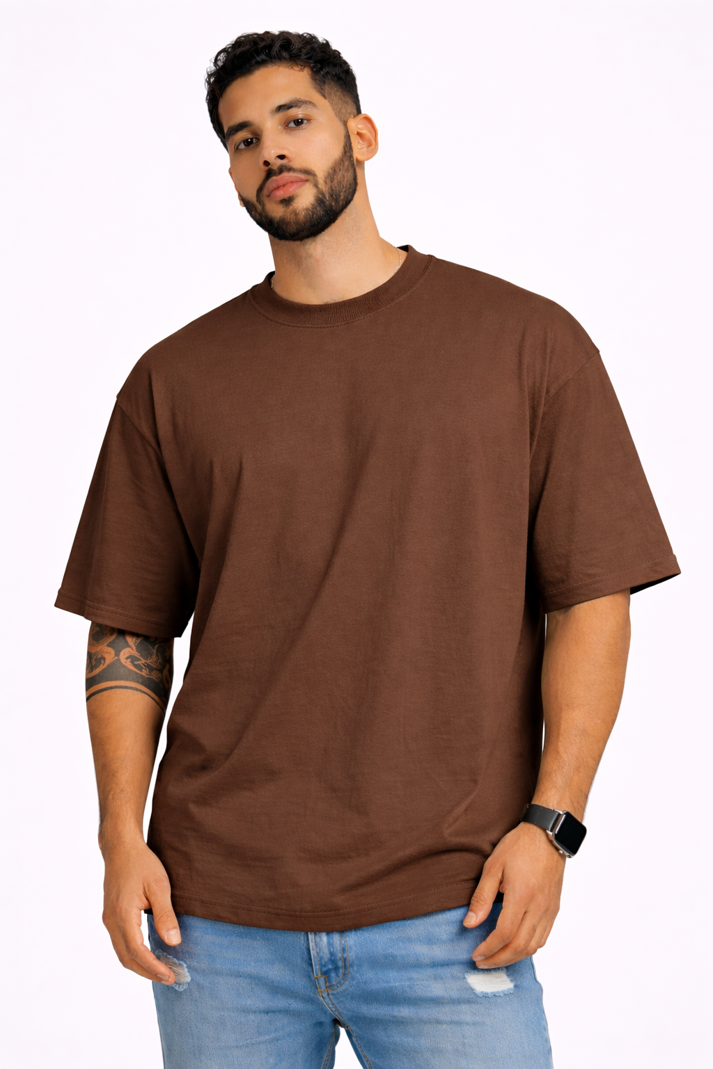 Camiseta overside manga corta