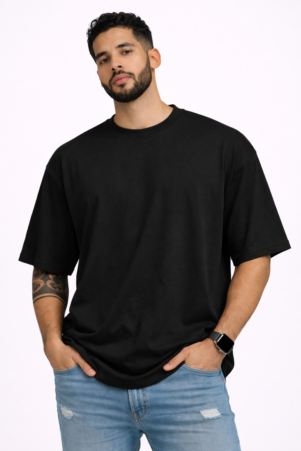 Camiseta overside manga corta