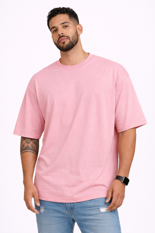 Camiseta overside manga corta